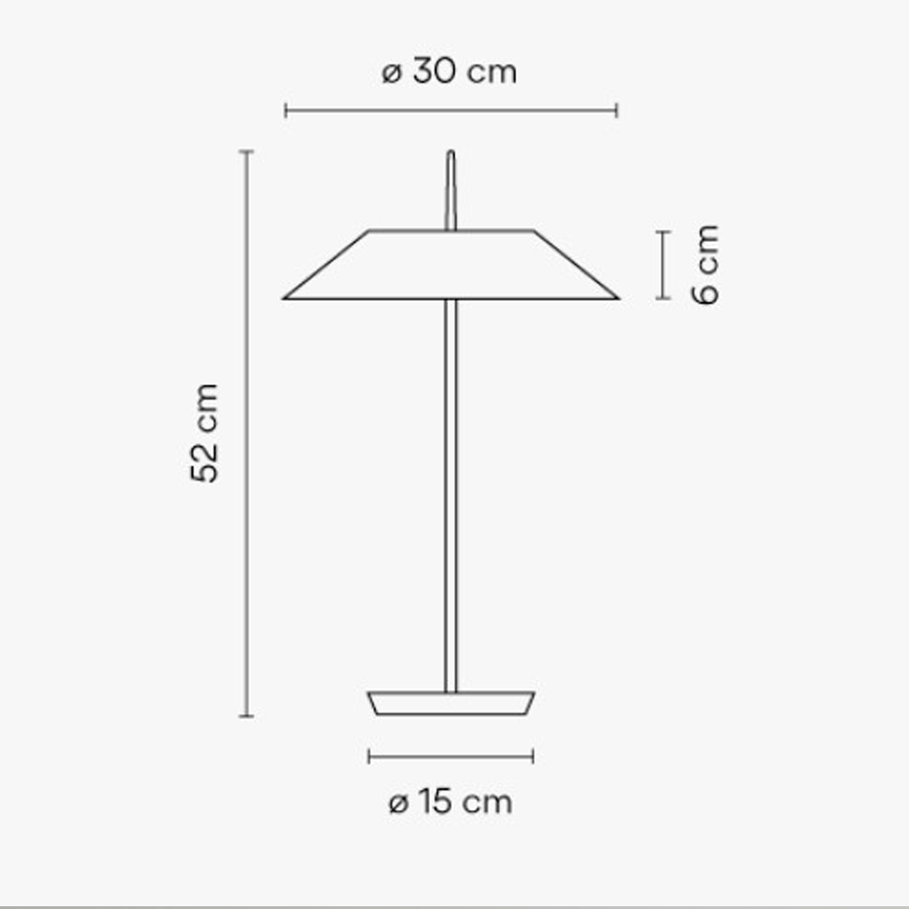 Настольная лампа Vibia MAYFAIR 5505 GOLD картинка №5