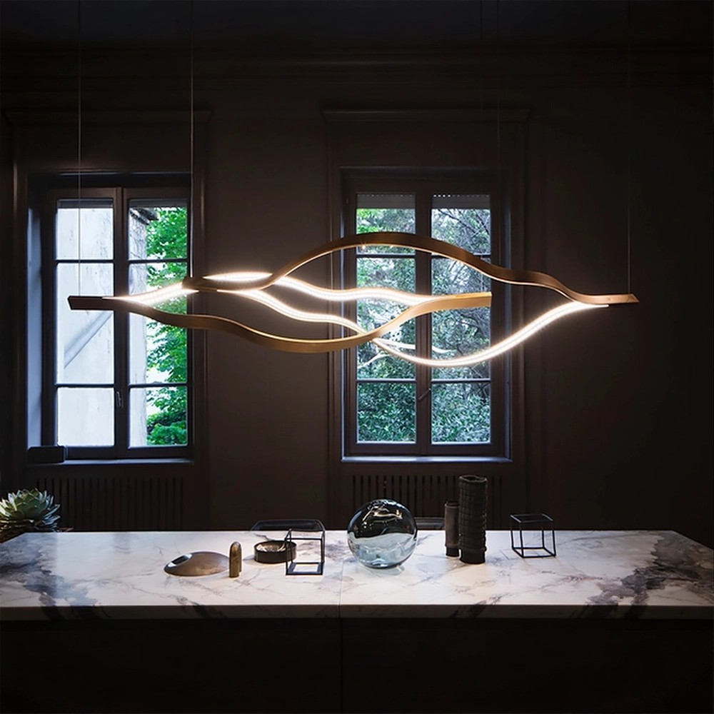 Подвесной светильник Henge TAPE LIGHT PAIR B (Burnished Brass)