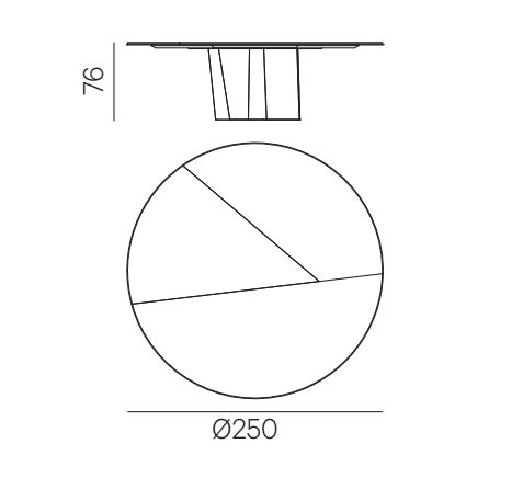 Стол Zenith HENGE картинка №6