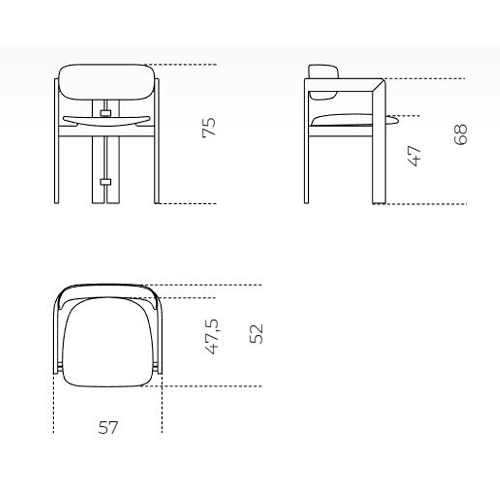 Стул Gallotti&Radice 0414 картинка №3