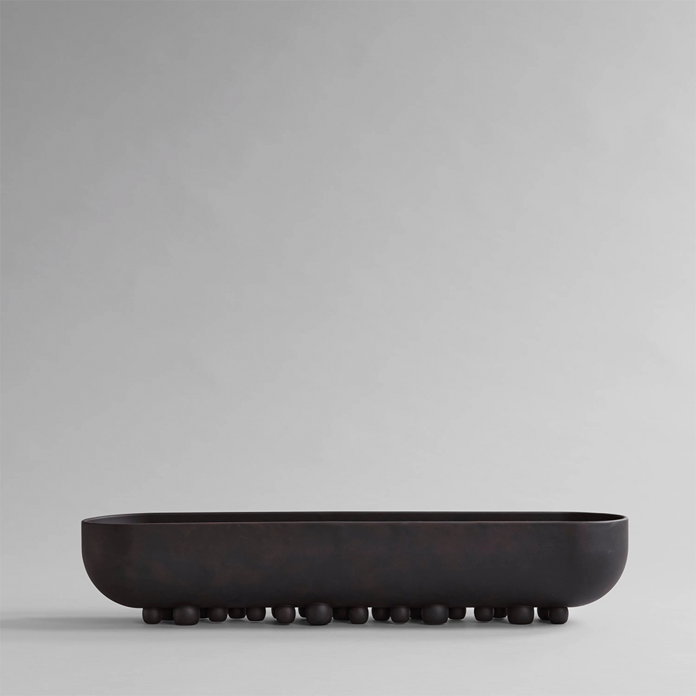 Ваза 101 Copenhagen SHINJU Tray Big кофе