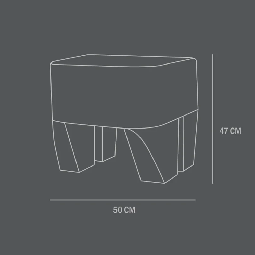 Стул 101 Copenhagen SCULPT Concrete картинка №5