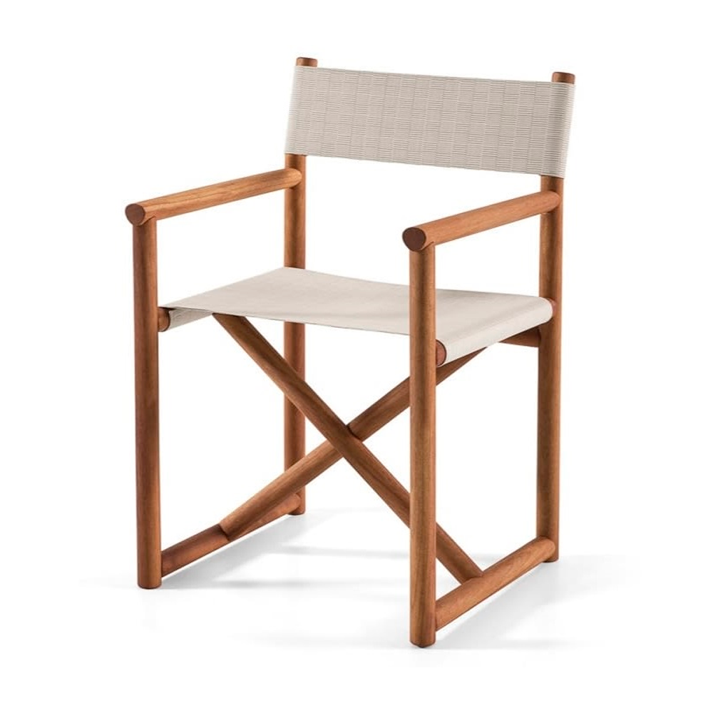 Стул уличный Gervasoni HASHI 24 JAQUARD ACCARDI BEIGE