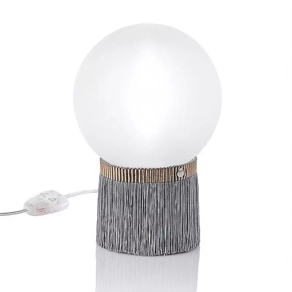 Настольная лампа Slamp FRINGE SMALL GREY
