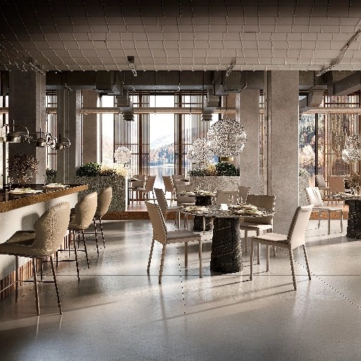 Стол Cuba Keramik Bistrot CATTELAN ITALIA картинка №1