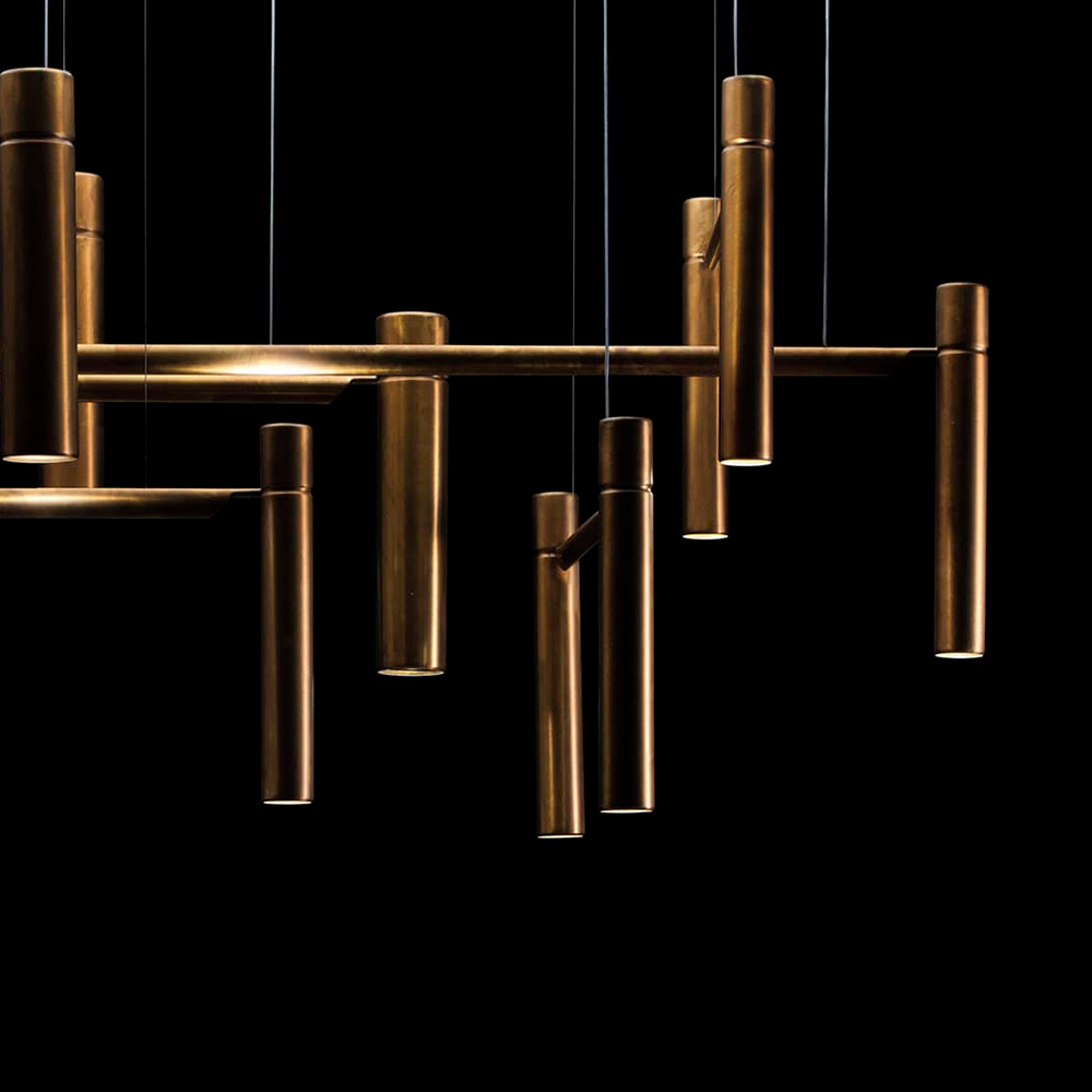 Подвесной светильник Henge TUBULAR HORIZONTAL 