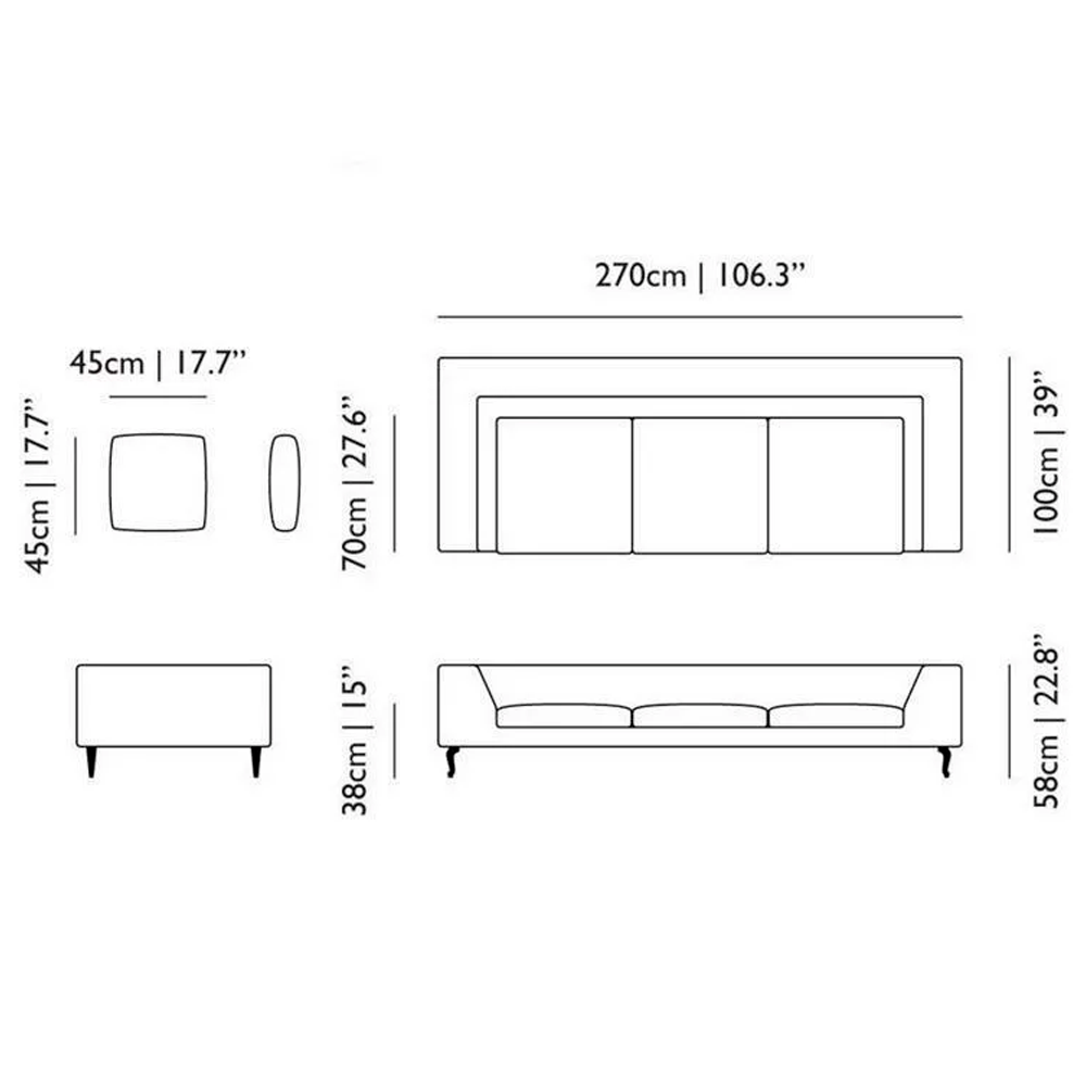 Диван Moooi ZLIQ картинка №4