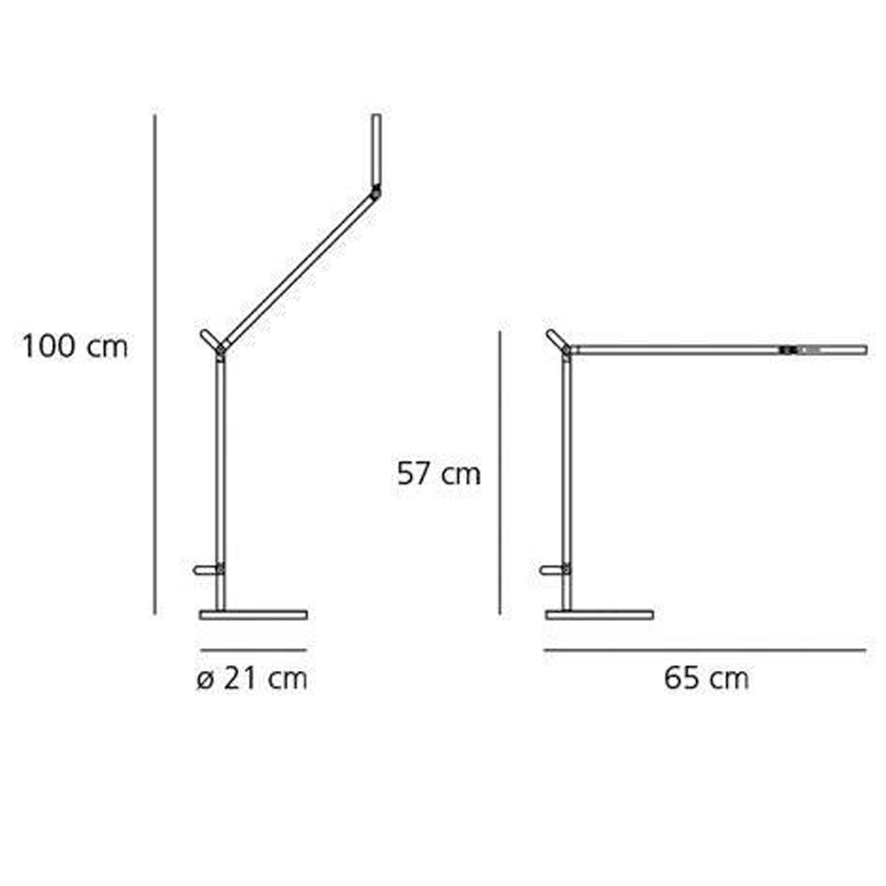 Настольная лампа Artemide DEMETRA 3000K BLACK картинка №3
