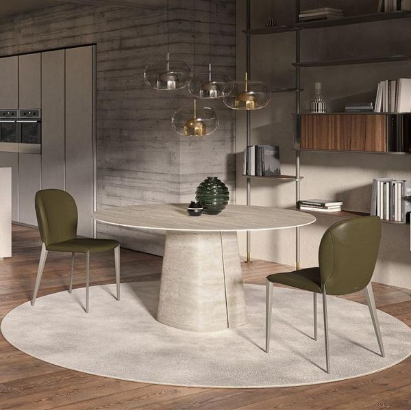 Обеденный стол Cattelan Italia RADO KERAMIK ROUND  картинка №1
