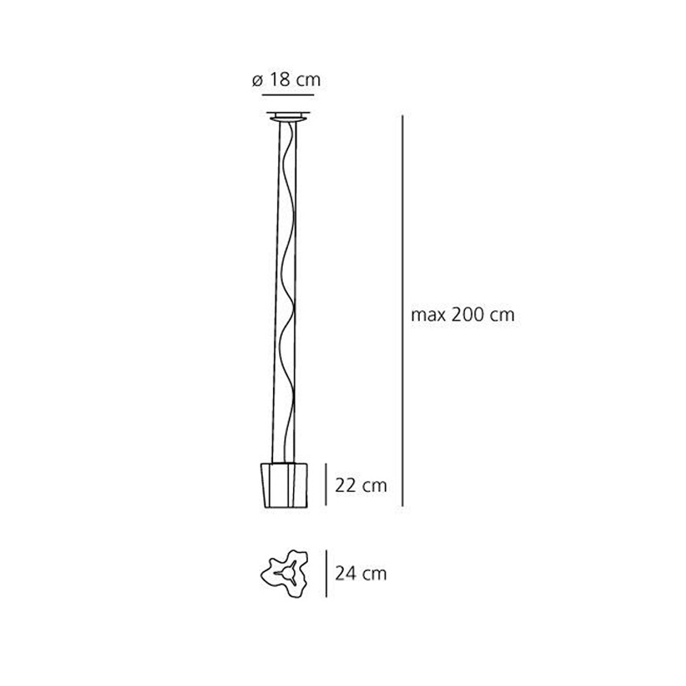 Подвесной светильник Artemide Logico MINI SINGOLA 0696020A картинка №3