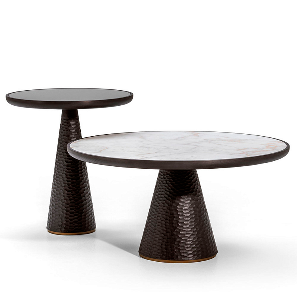 Стол журнальный Ceccotti DUO 80 CALACATTA картинка №2